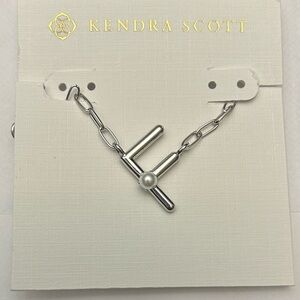 Kendra Scott Silver and pearl Necklace